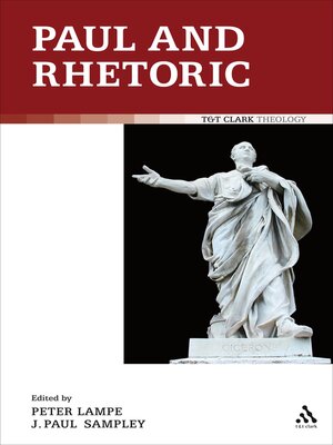 cover image of Paul and Rhetoric